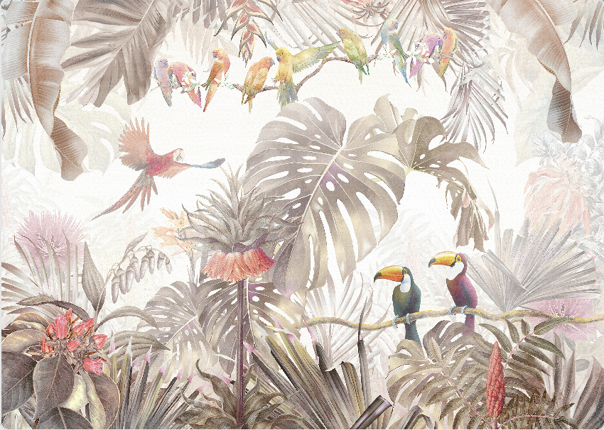วอลเปเปอร์ภาพป่าเขตร้อน Tropical (สั่งผลิต)