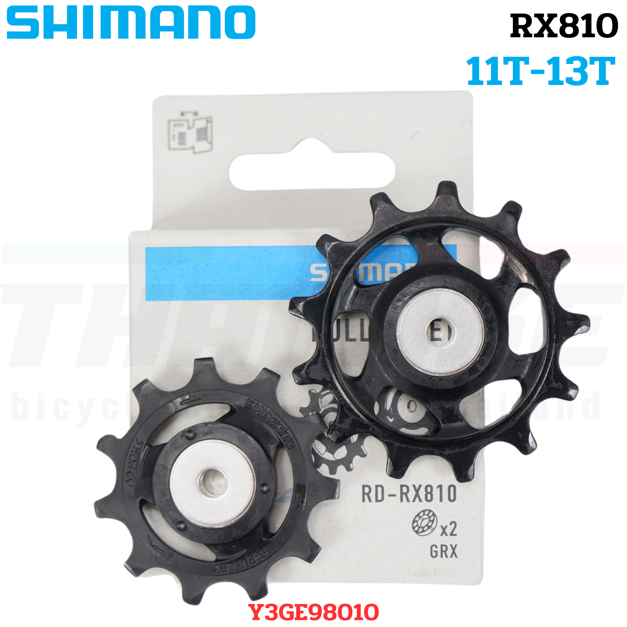 ลูกกลิ้งตีนผีหลังจักรยานเสือหมอบ PULLEY SHIMANO 4700/5800/6800/R8000/M4000/M610/M6000/M7000/M780/M8000/6700/Deore/XT/SLX/Ultegra/105