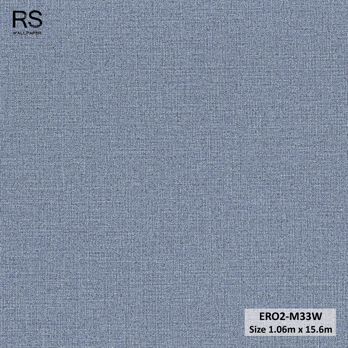 วอลเปเปอร์สีน้ำเงินอมเทา ERO2-M33W