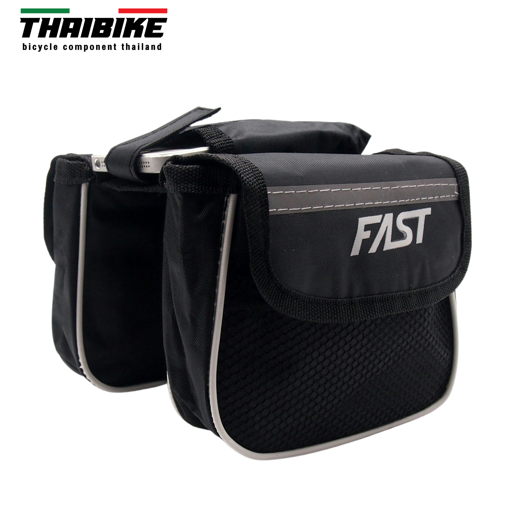 กระเป่าพาดเฟรมจักรยาน ใส่มือถือ ใส่ของ FAST