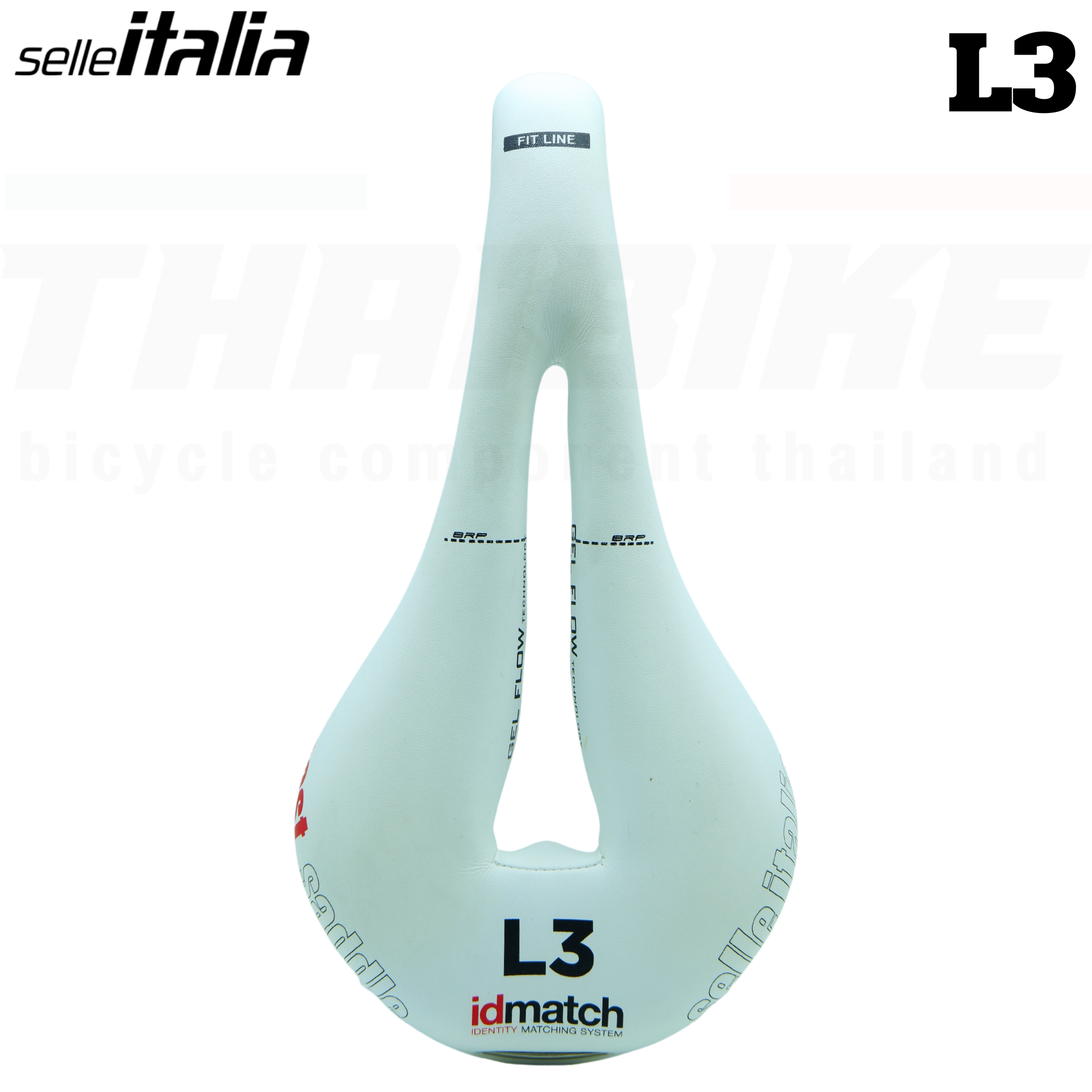 อานจักรยานเสือหมอบ เสือภูขา ของใหม่ รุ่นเทสสีขาว SELLE ITALIA S1 S2 S3 L1 L2 L3