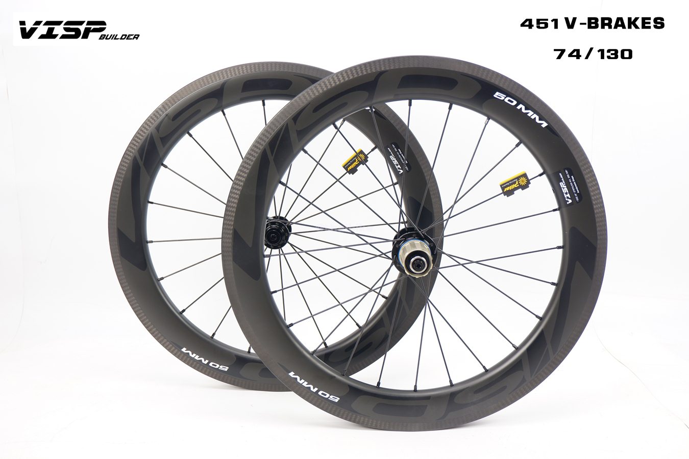 ล้อคาร์บอน VISP สำหรับจักรยานล้อ 20 นิ้ว 451