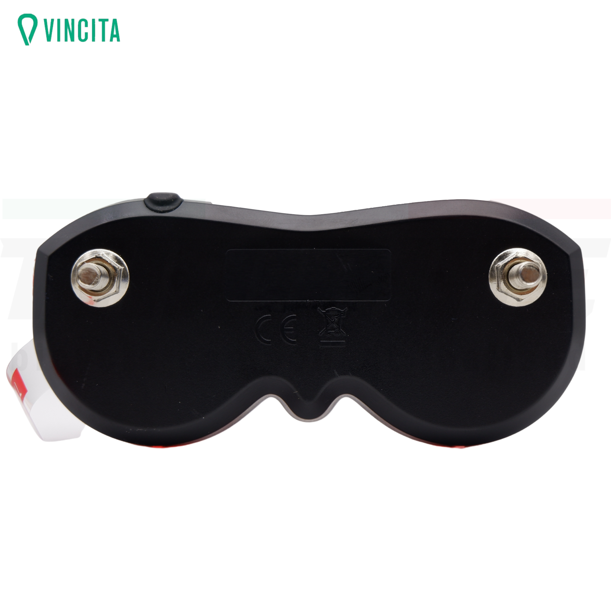 ไฟท้ายติดตะแกรงหลังจักรยาน VINCITA SPARK พร้อมถ่าน AAA 2 ก้อน