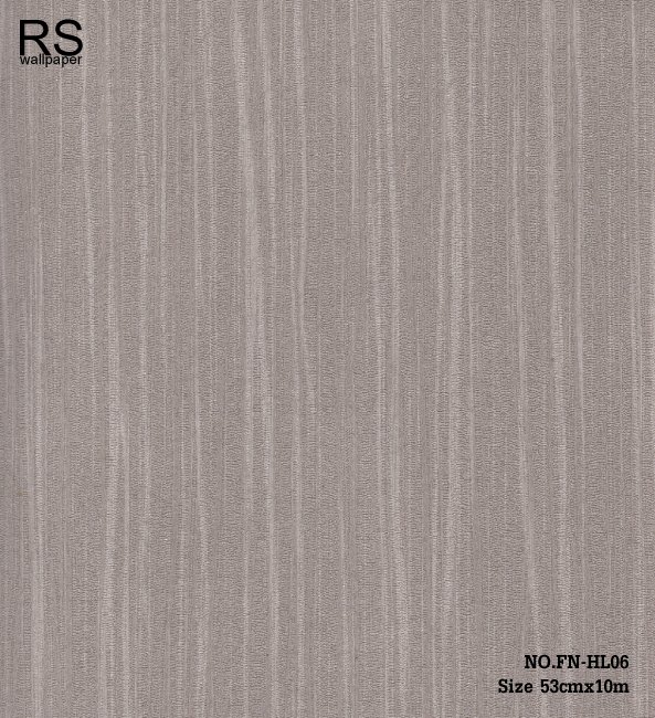วอลเปเปอร์ สีน้ำตาล มีเทกเจอร์ลายเส้นFN-HL06