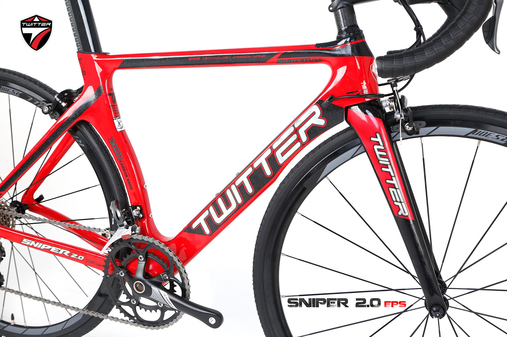 จักรยานทวิทเตอร์ รุ่น Twiter Sniper 2.0 EPS จักรยานเสือหมอบ คาร์บอน