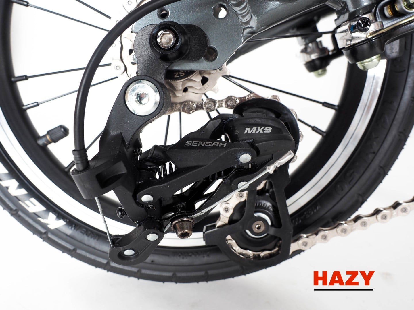 จักรยานพับ BACKER รุ่น HAZY ล้อ 14 นิ้ว พกพาสะดวก มีเกียร์