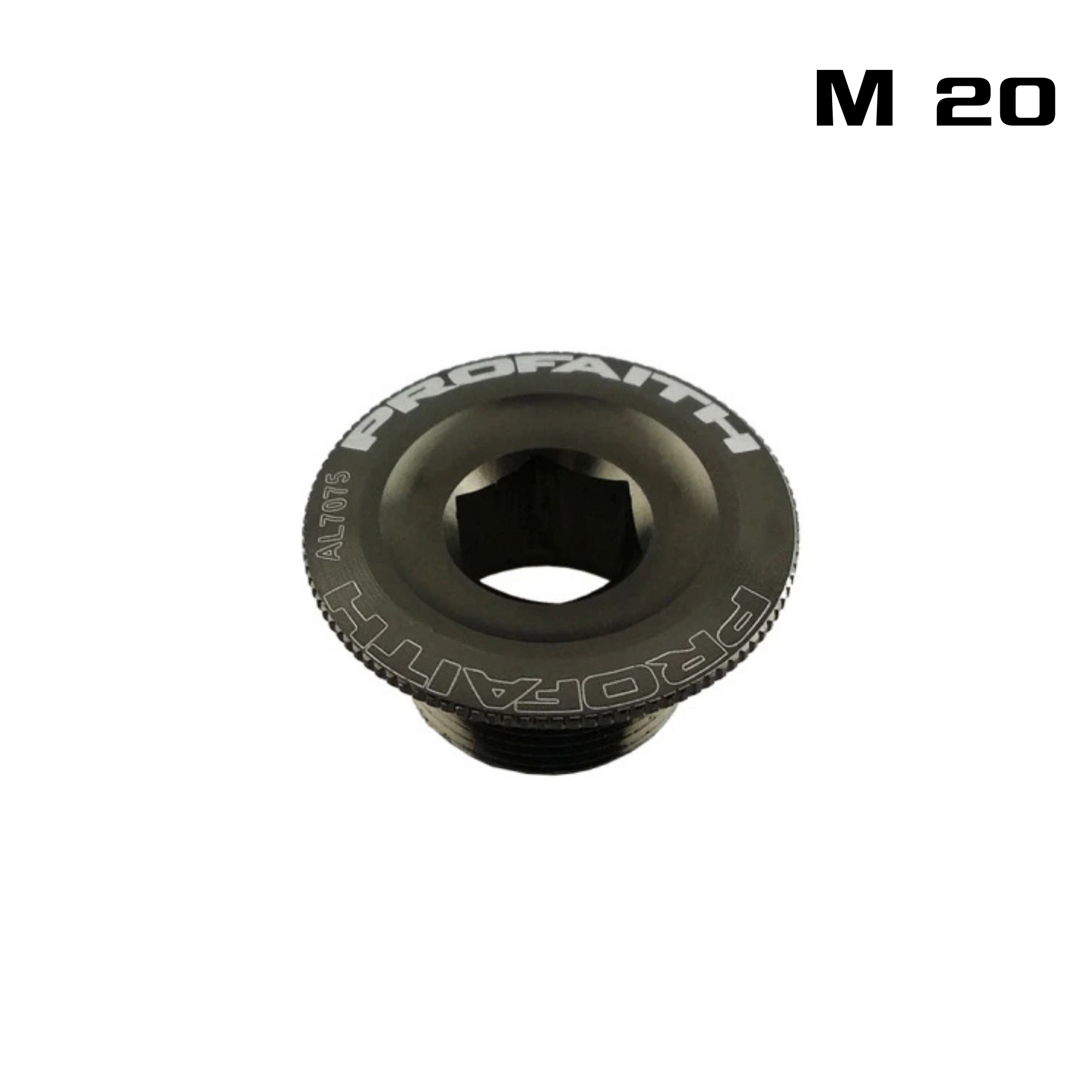 น็อตปิดขาจานจักรยาน PROFAITH M20 M18 Aluminum Alloy
