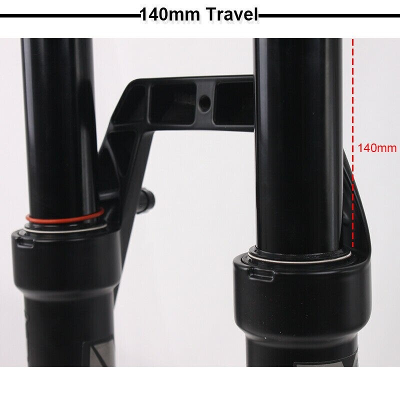 โช๊คลมจักรยาน LUTU AM MAGNESIUM ขนาด 29 นิ้ว แกน 15 คอเทเปอร์