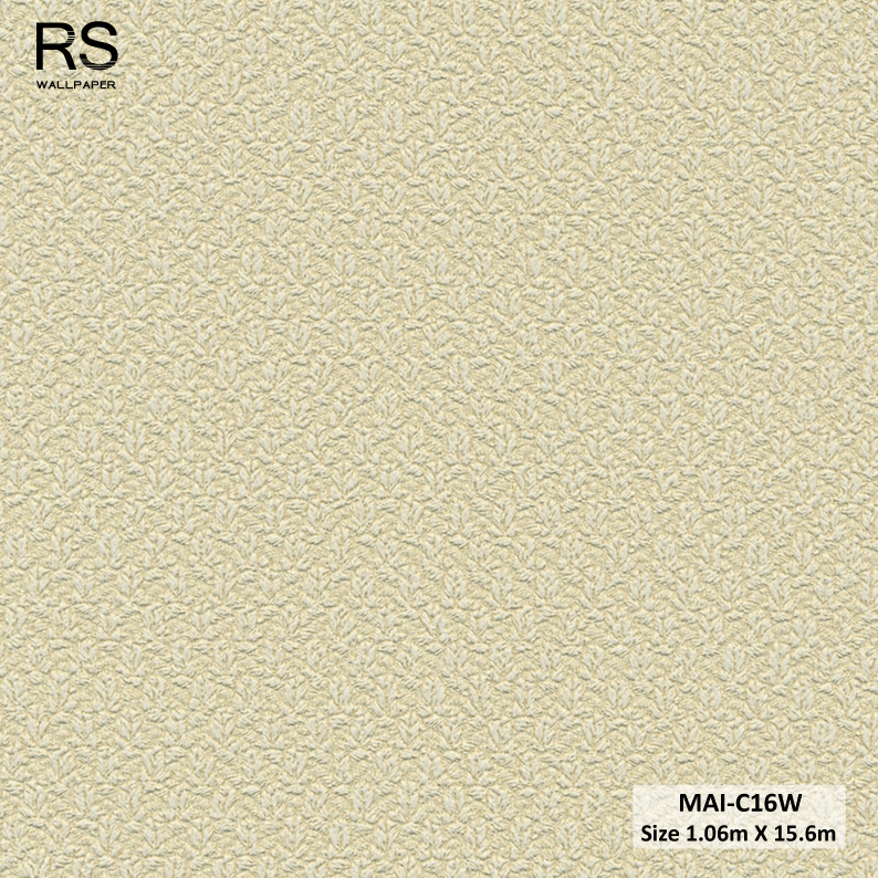 วอลเปเปอร์พื้นสีน้ำตาลทอง MAI-C16W