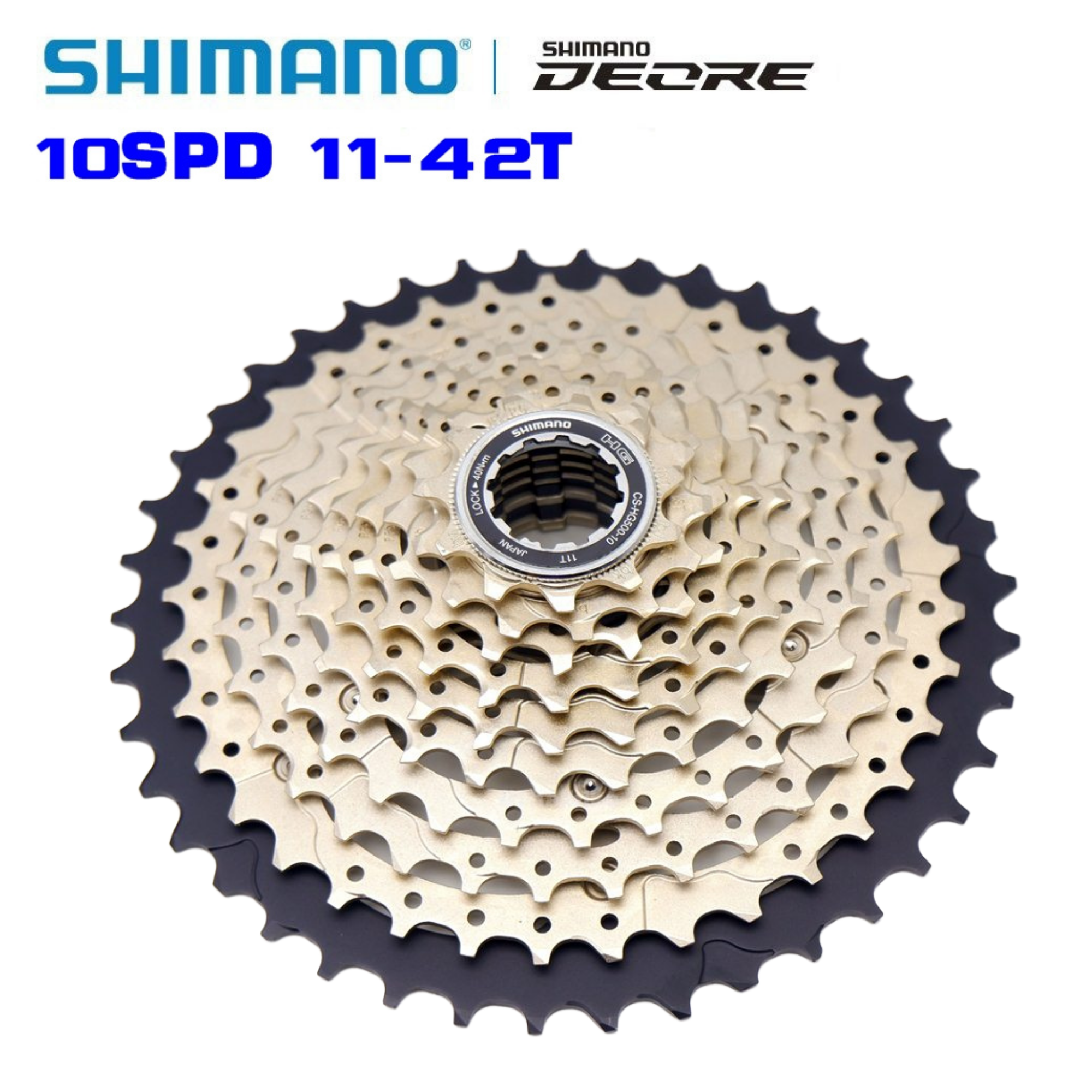 เฟืองจักรยานเสือภูเขา SHIMANO DEORE M6000 10SPD ขนาด 11-42T