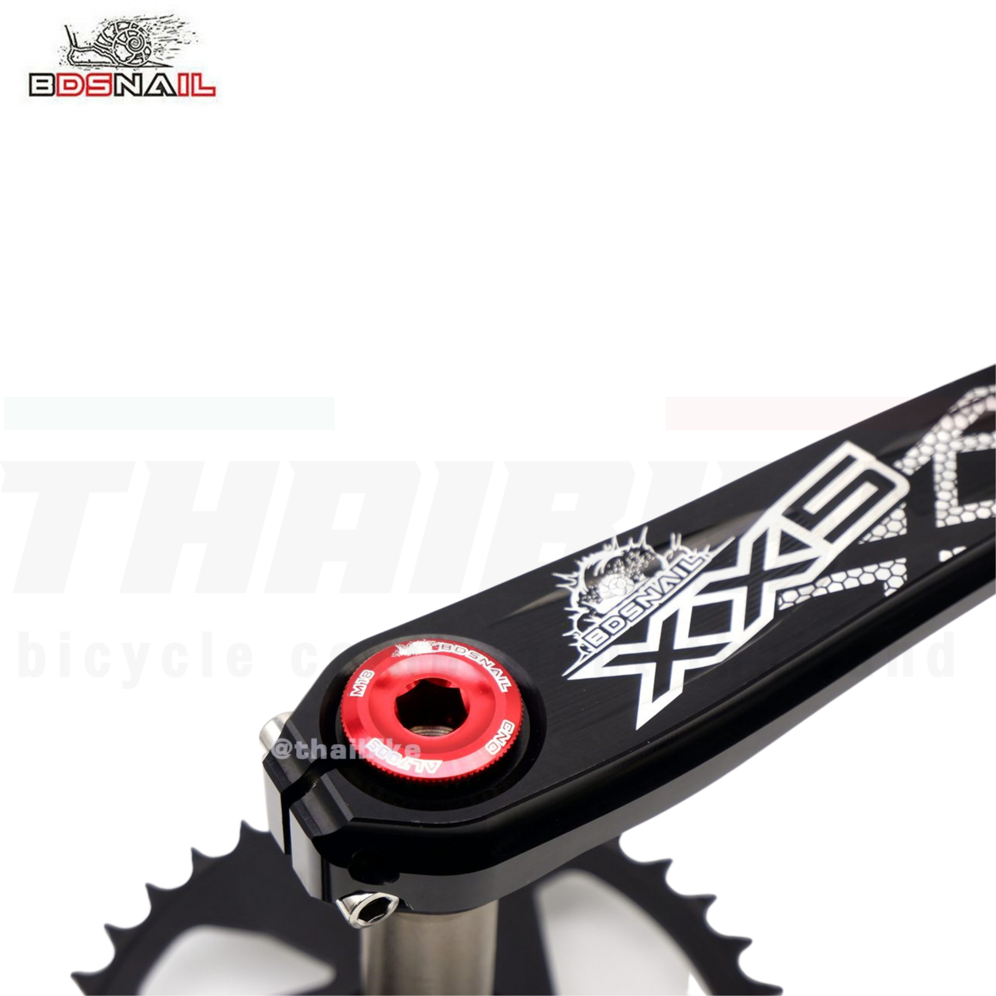 ชุดขาจานจักรยานเสือภูเขา BDSNAIL Narrow Wide Chainring MTB GXP 170mm แถมฟรีกะโหลก