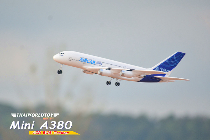 Mini A-380 3Ch 6Gyro เครื่องบินโดยสารบังคับ