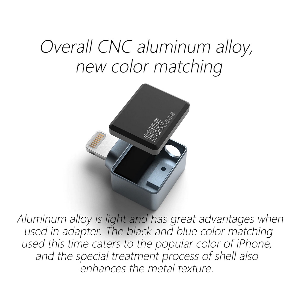 DD TC35C แจ็คแปลง TypeC/Lightning ให้รองรับหูฟัง 3.5mm มาตรฐาน