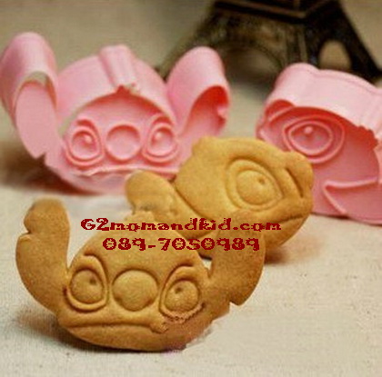 ++พร้อมส่ง++ Cookie Cutter stitch - - พิมพ์กดคุ๊กกี้ ขนมปัง ลาย สติช แพคคู่สุดคุ้ม 1 ชุด มี 2 ลาย