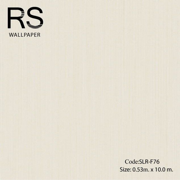 วอลเปเปอร์เทกเจอร์เส้นตรงหรูพื้นสีครีมทอง SLR-F76