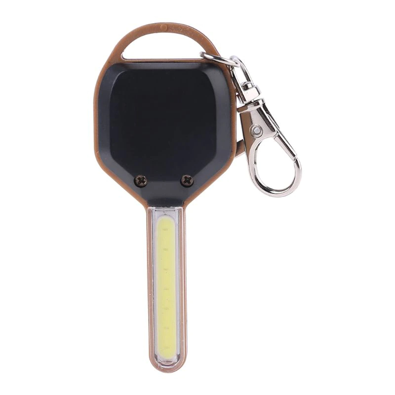 พวงกุญแจแบบมีไฟฉายในตัว TAG-B มีถ่านพร้อมใช้งาน LED Flashlight Mini Key Lamp Key-chain