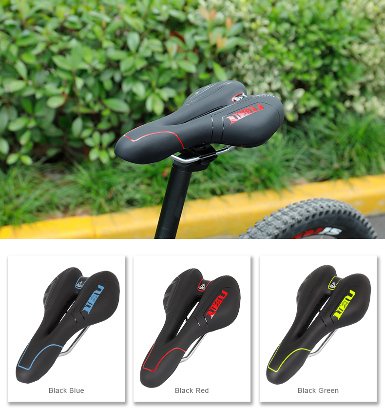 อานจักรยานเสือหมอบเสือภูเขาแบบเจลหนา นุ่ม LIETU 918ฺB