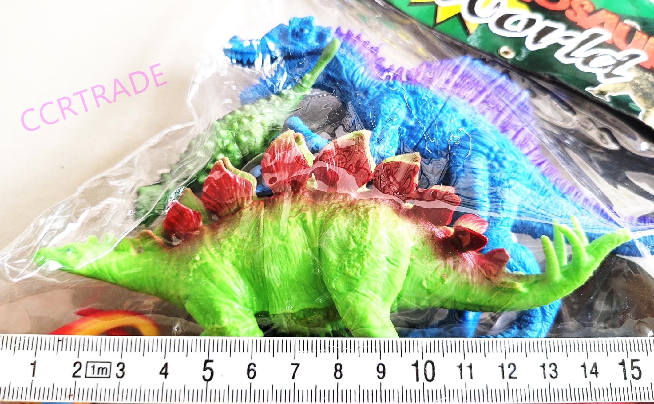 ไดโนเสาร์เซอร์ไพร์สถุงใหญ่ PVC 21x35 ซม.(1x3)