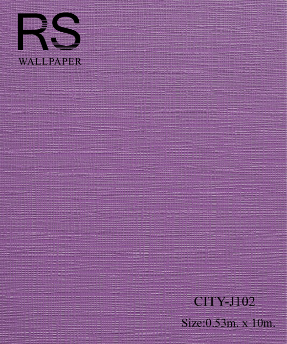วอลเปเปอร์พื้นสีม่วง CITY-J102