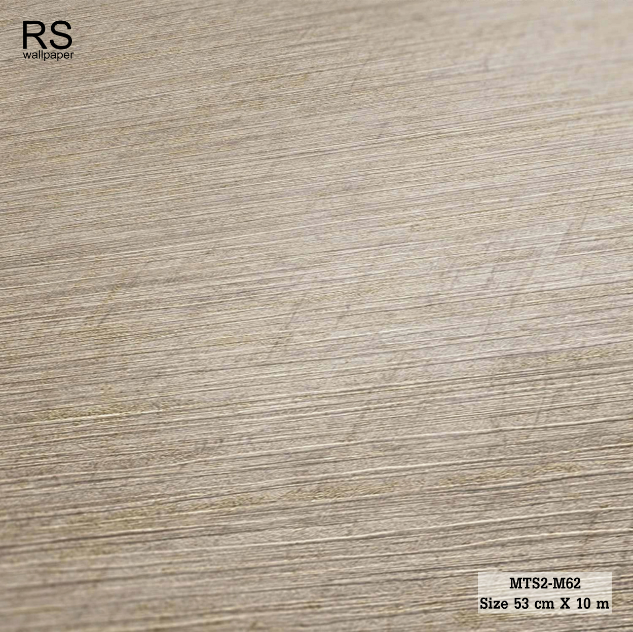 วอลเปเปอร์ สีน้ำตาลปนทอง MTS2-M62