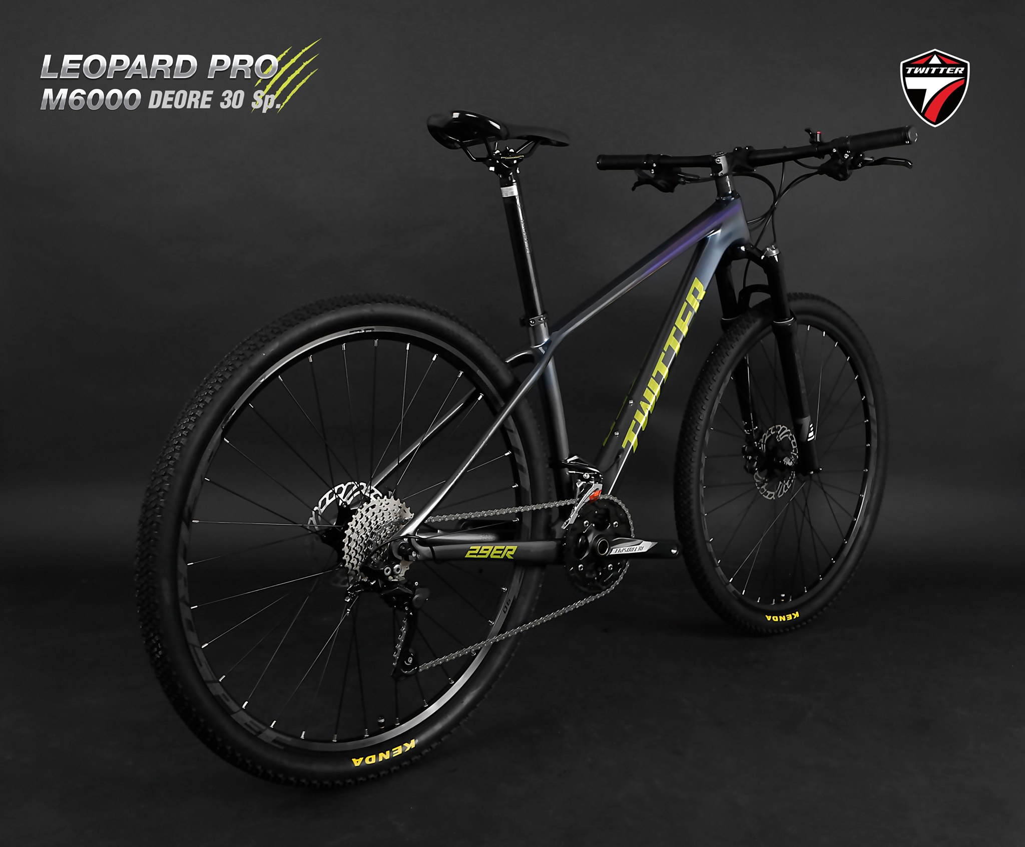 จักรยานเสือภูเขา TWITER รุ่น LEOPARD PRO M6000 ล้อ 29 นิ้ว