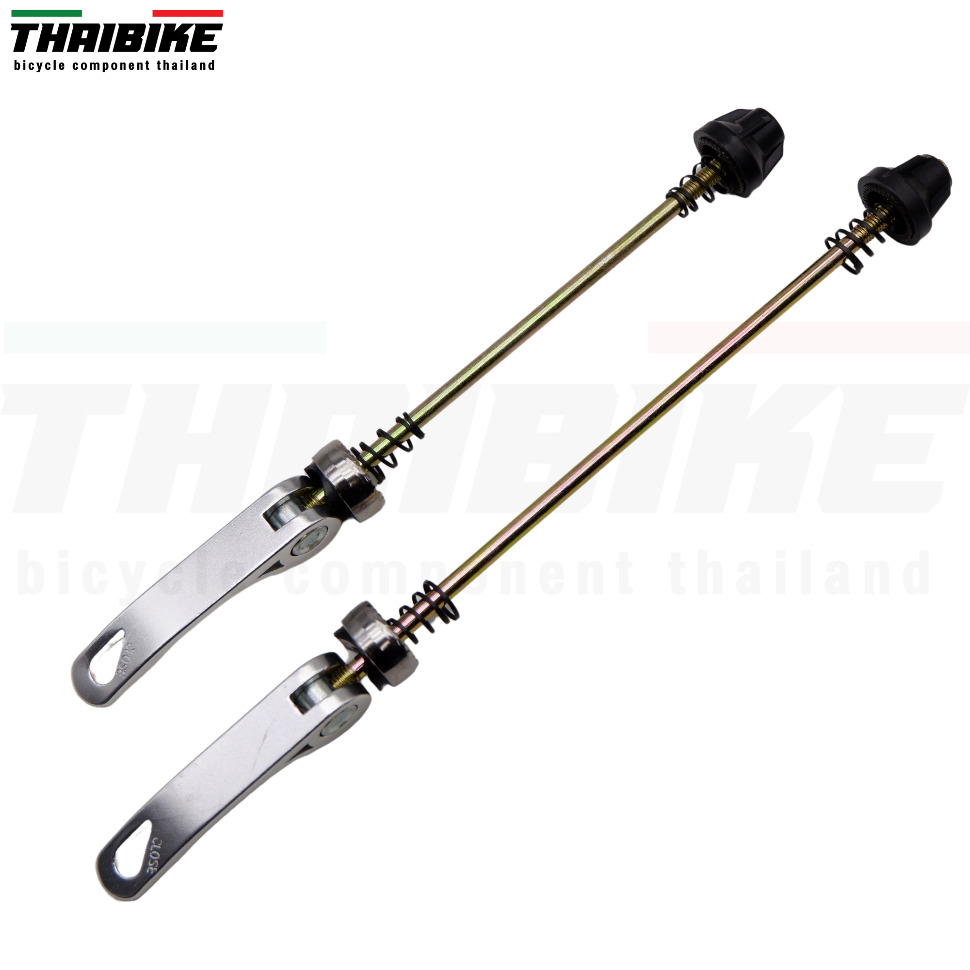 แกนปลดล้อจักรยานพร้อมรัดหลักอาน THAIBIKE หน้า+หลัง+รัดหลักอาน ติดจักรยาน