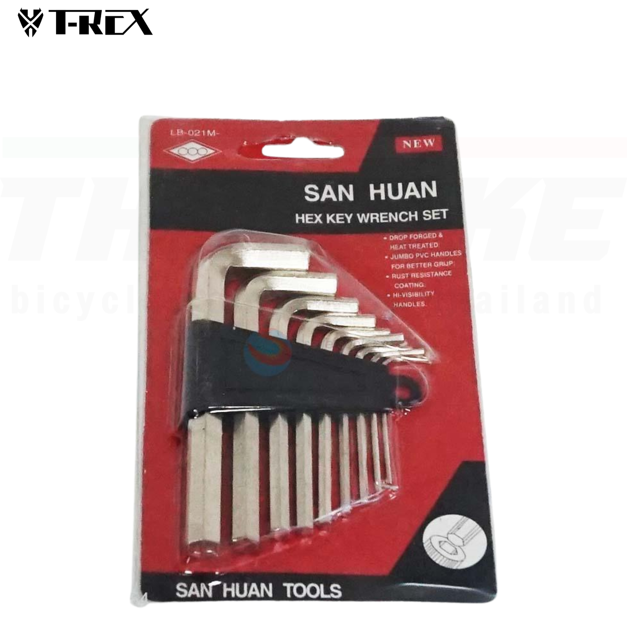 ชุดประแจหกเหลี่ยม 9 ชิ้น LB-021M ชุดประแจ6เหลี่ยม