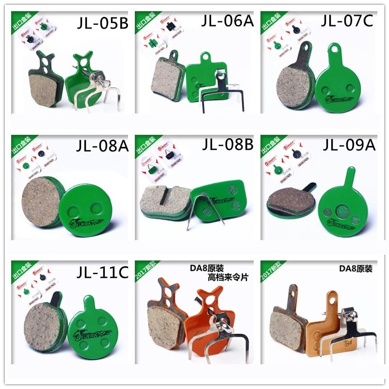 ผ้าเบรคดิสก์ JEDERLO ceramic bicycle brake caliper pads common for SHIMANO ZOOM ผ้าเบรคจักรยาน แผ่นยางเบรค