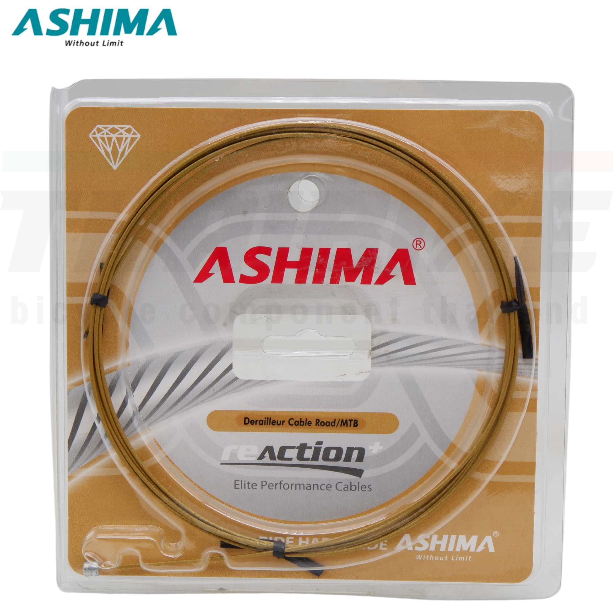 สายในเกียร์และสายในเบรคจักรยาน เคลือบ Diamond-Like Coating Ashima Re-action+