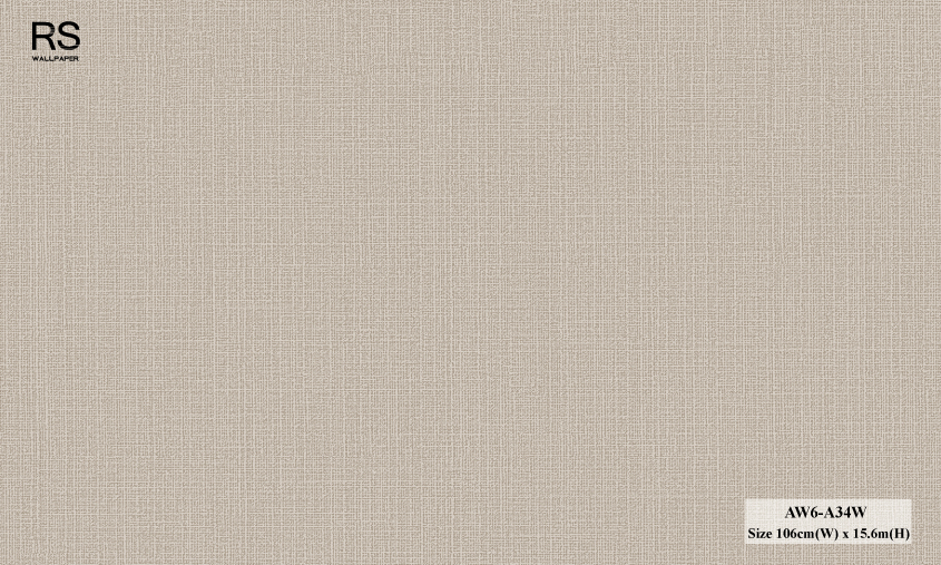 วอลเปเปอร์สีพื้น น้ำตาล AW6-A34W