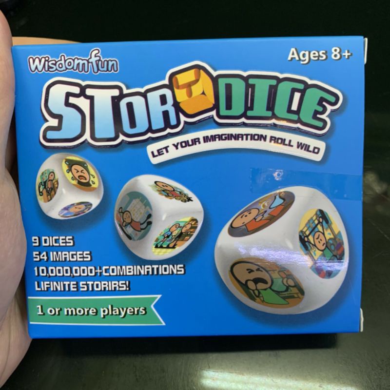 ลูกเต๋าเล่นนิทาน ไม่รู้จบ ของเล่นชิ้นนี้ฝึกจินตนาการได้ดีมากคะ พร้อมส่งจากไทย