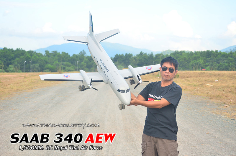 SAAB 340 AEW 1,500MM. RC Plane