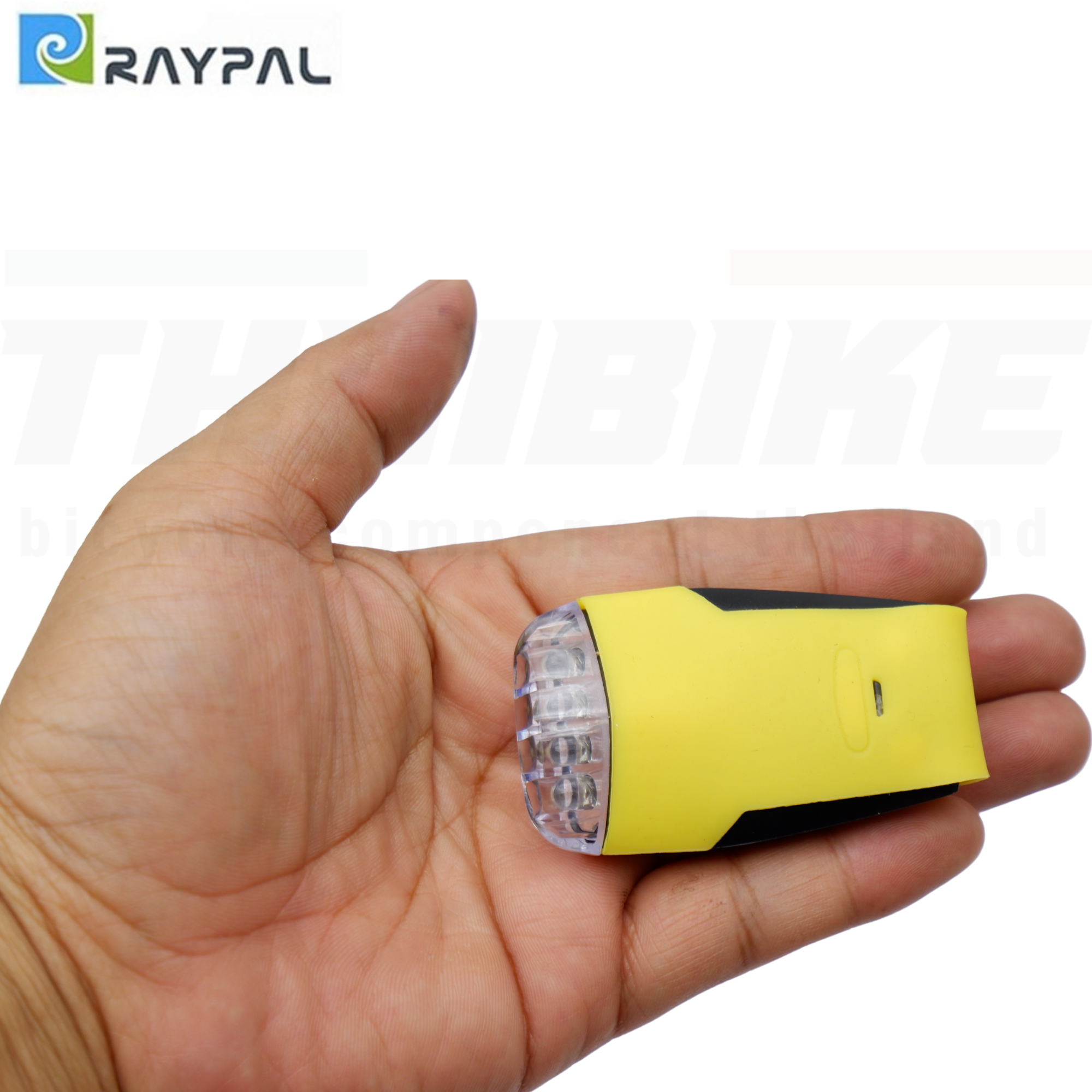 ไฟหน้าจักรยาน RAYPAL RPL-2228 4LED 50LM ชาร์จ USB