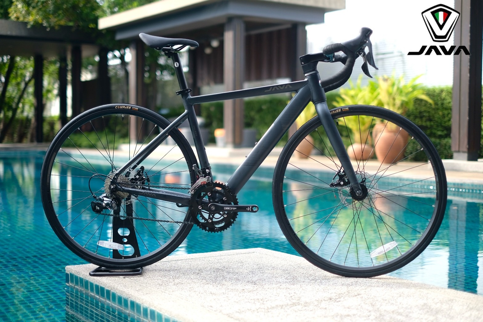 JAVA : VELOCE จักรยานเสือหมอบ เกียร์ SHIMANO 16 สปีด ตัวถังอลู ซ่อนสาย