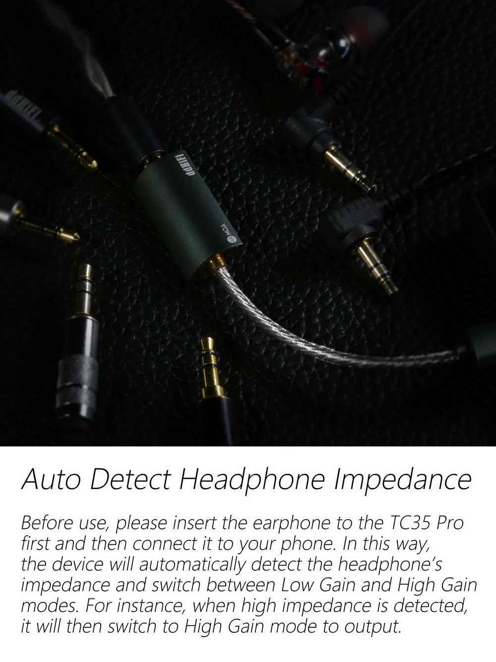 ขาย DD TC35 Pro (Eye) แจ็คแปลง TypeC/Lightning ให้รองรับหูฟัง 3.5mm