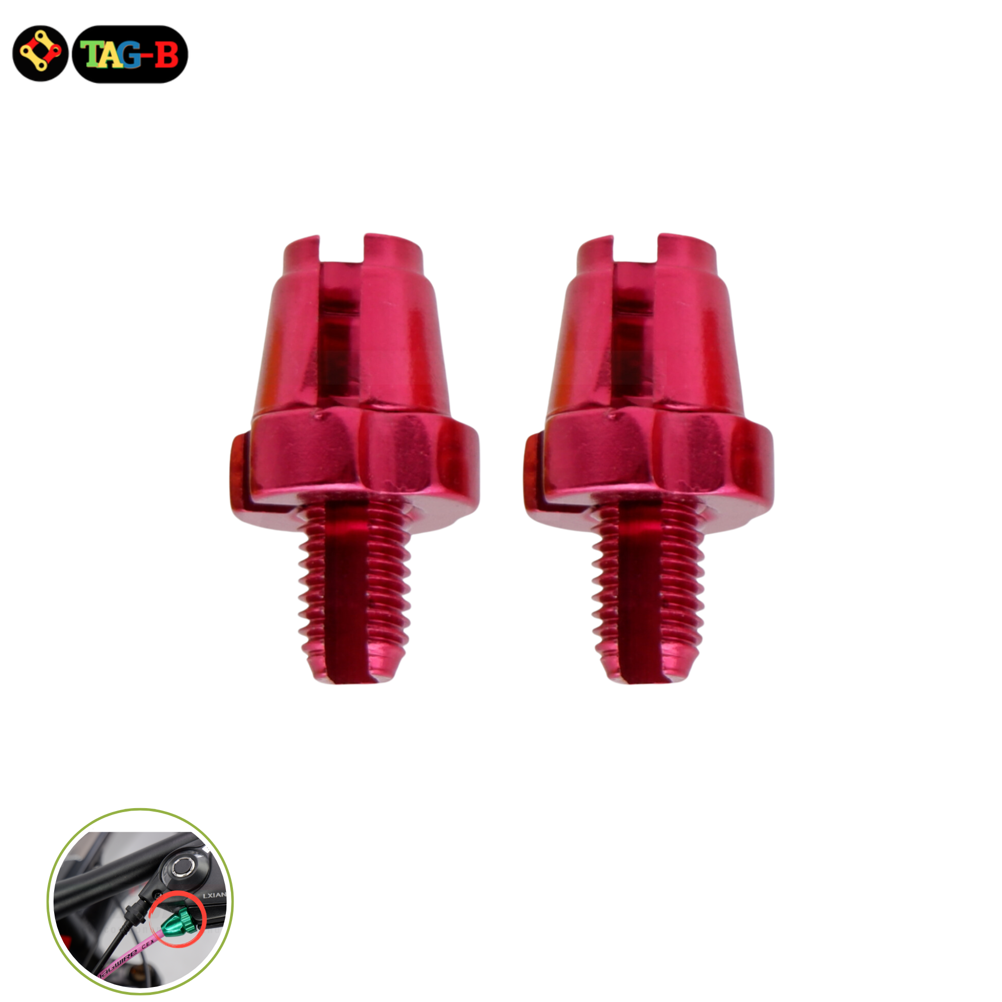 ตัวปรับสายเบรคจักรยานเสือภูเขา PROFAITH ขนาด M7X10mm M10X10mm