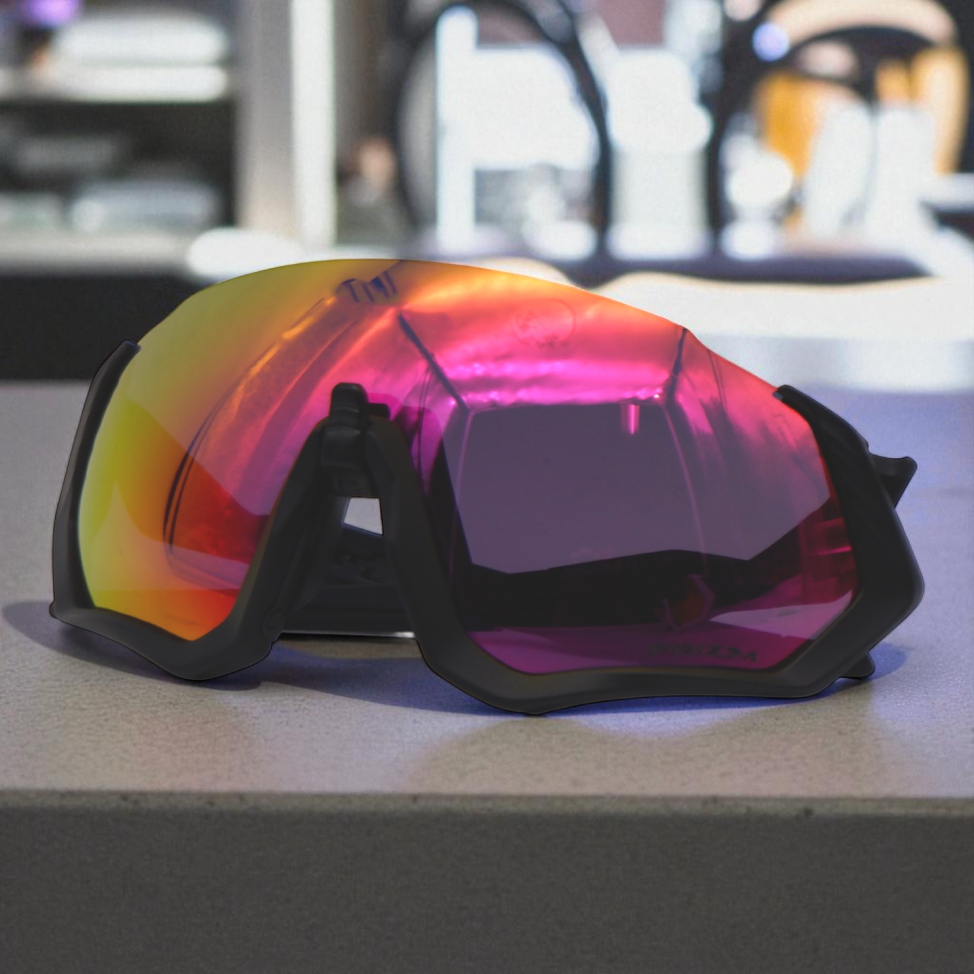 แว่นตาปั่นจักรยานแบบเปลี่ยนเลนส์ T-REX S1234 พร้อมกล่อง ผ้าเช็ดแว่น