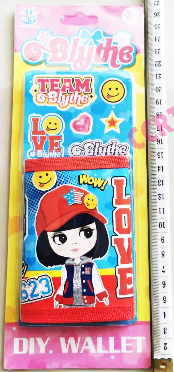 กระเป๋าเงินบลายด์+สติ๊กเกอร์แผงรุ่นใหม่ 26.5 ซม.(ลิขสิทธิ์แท้)