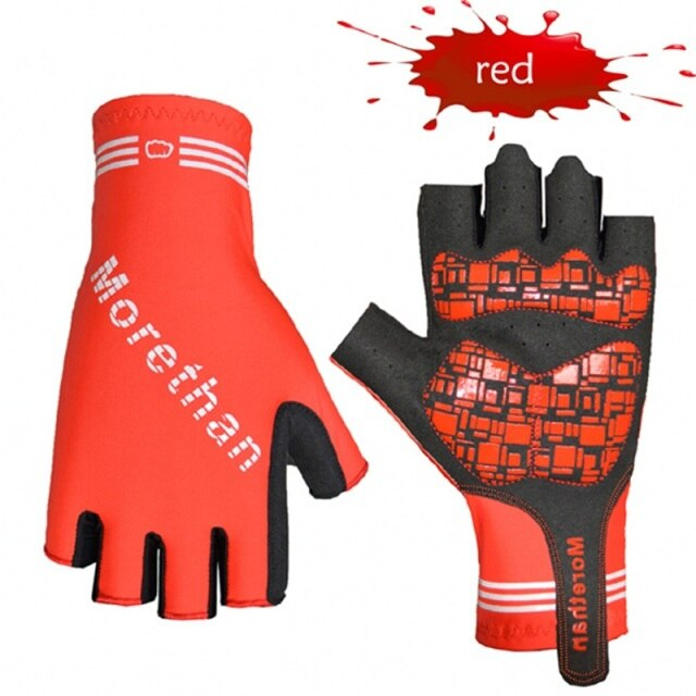 ถุงมือ แอโรว์หุ้มข้อ Morethan ถุงมือจักรยาน