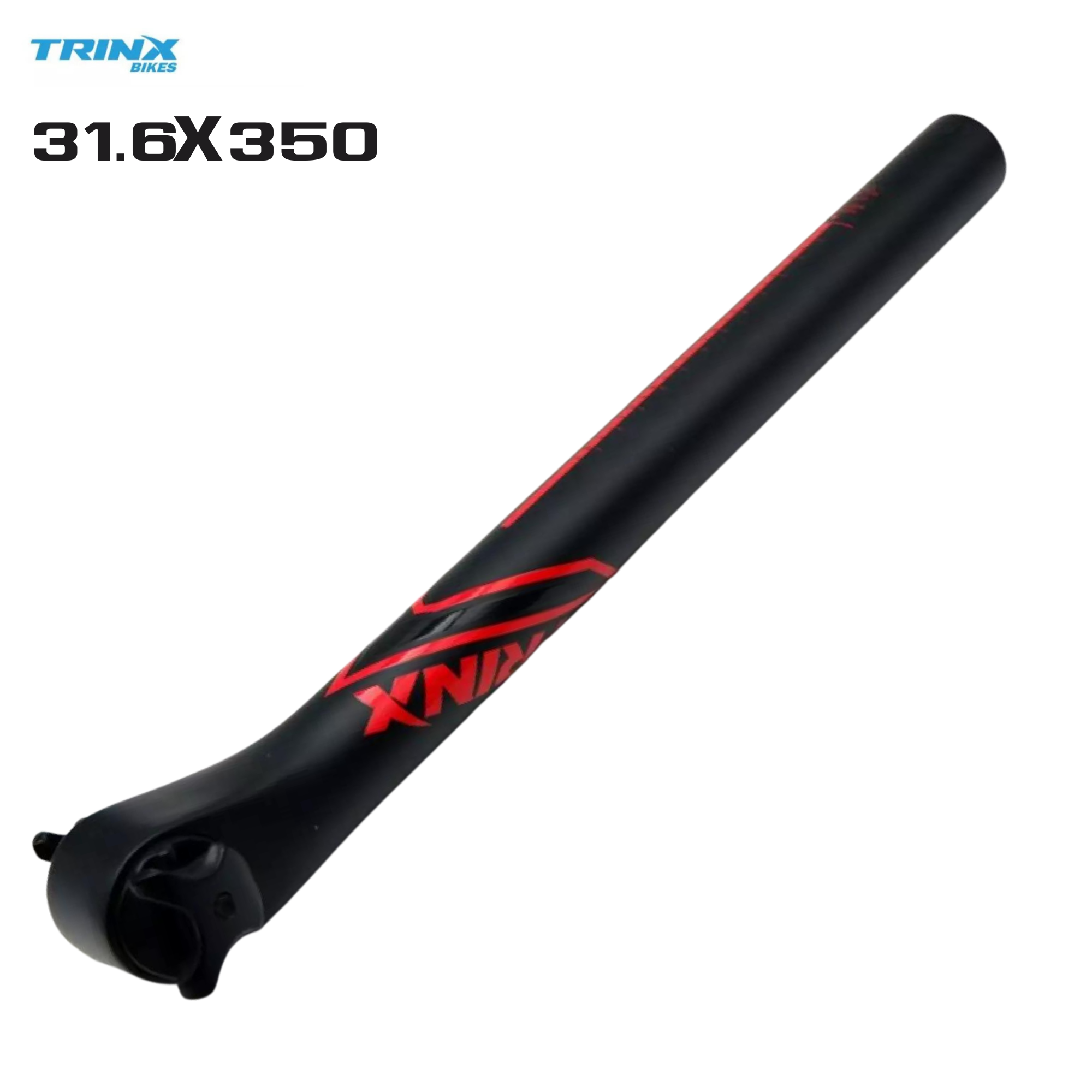 หลักอานจักรยานคาร์บอน TRINX ขนาด 31.6X350 มม.