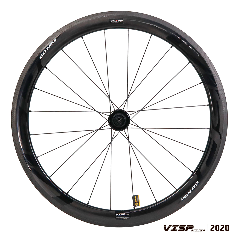 ล้อจักรยานเสือหมอบคาร์บอน VISP BASIC SERIES 2020 Rim 50/50 MM UD GLOSSY