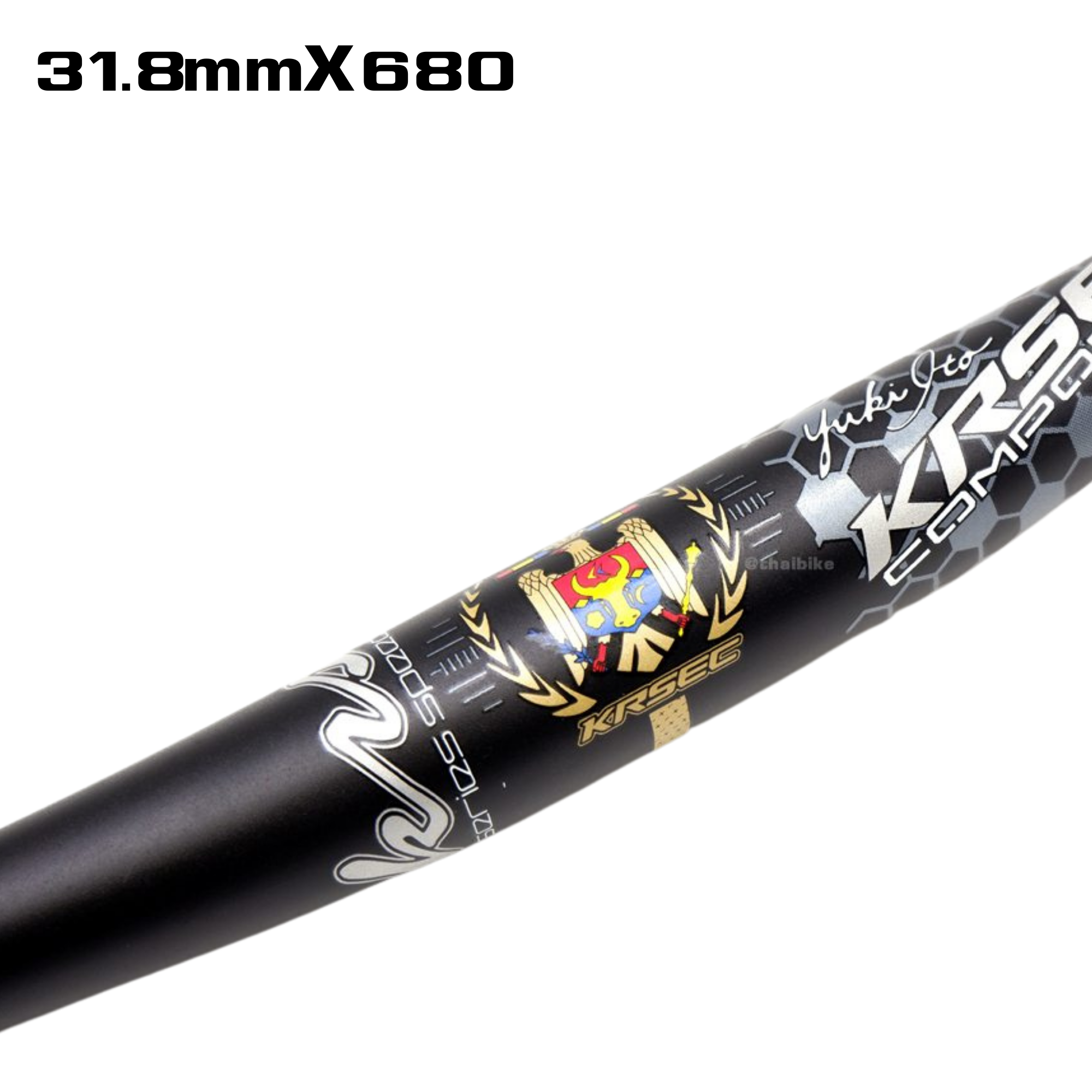 แฮนจักรยานด์เสือภูเขาอลูมิเนียม KRSEC 31.8X680 ตัวเบา