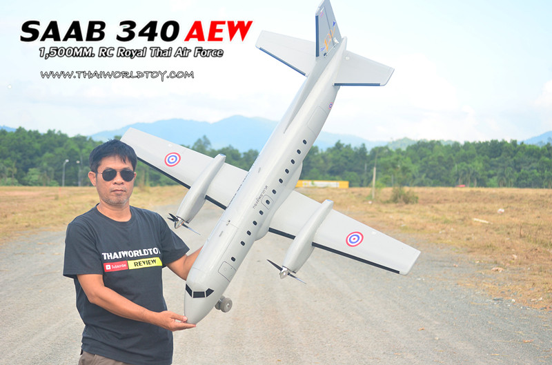 SAAB 340 AEW 1,500MM. RC Plane