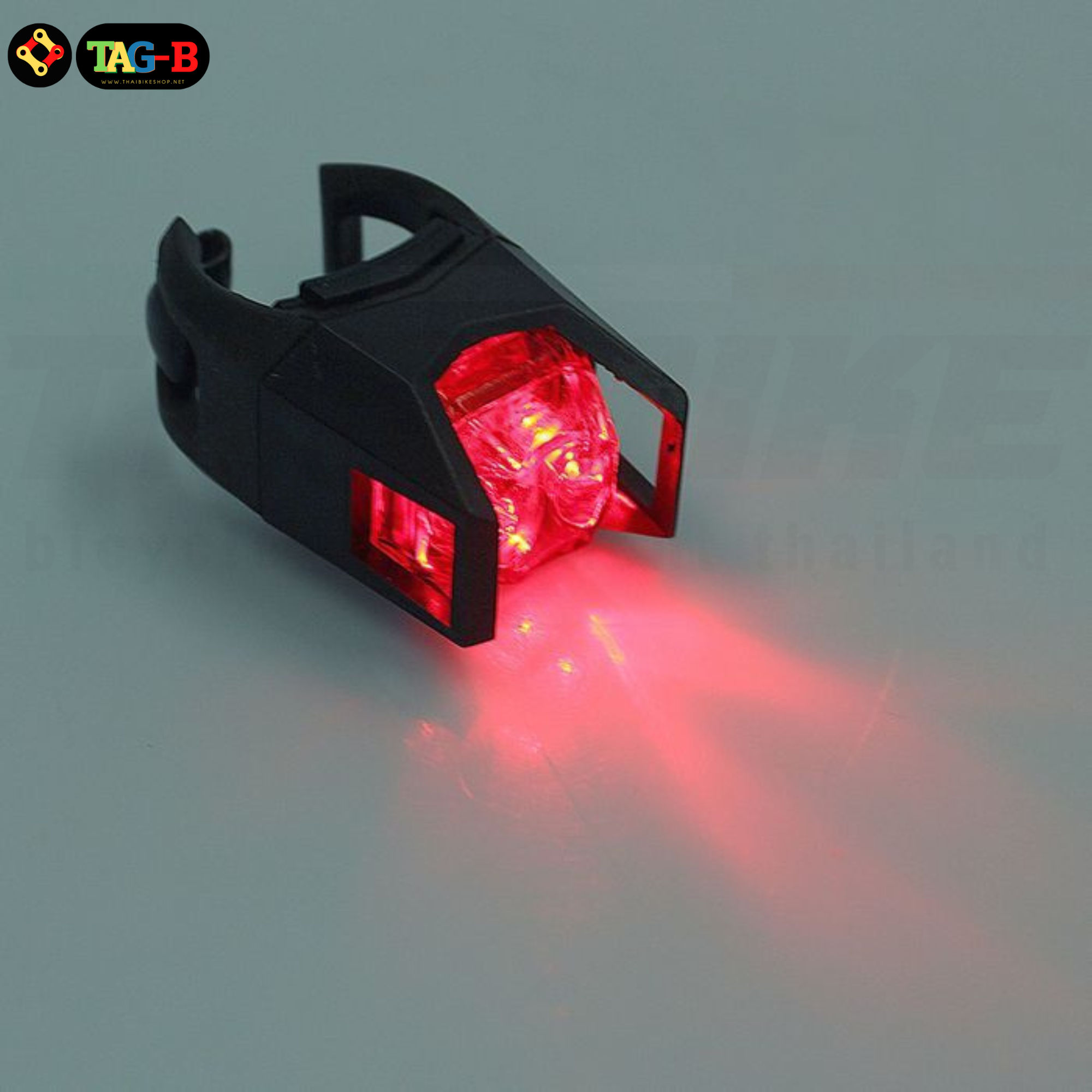ชุดไฟท้ายจักรยาน TAG‑B JY‑3005 LEDซิลิโคน (2ชิ้น) – ไฟเล็กแต่สว่าง ปลอดภัยทุกเส้นทาง