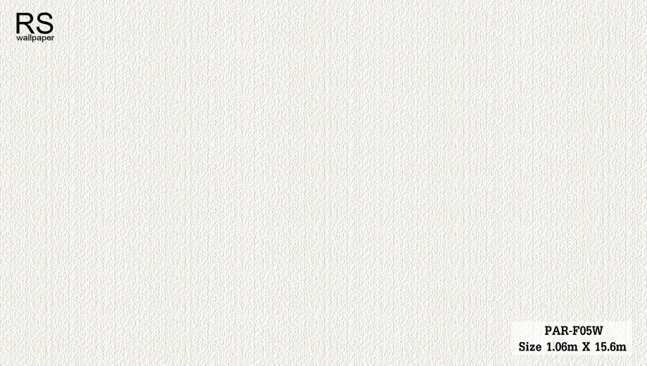 วอลเปเปอร์ สีขาว PAR-F05W