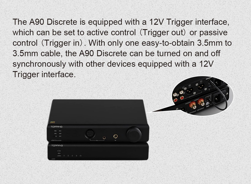 ขาย Topping A90D Fully Discrete Balanced Headphone Amplifer