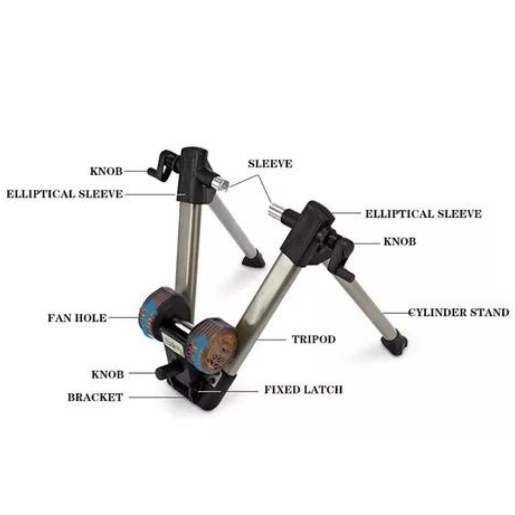 เทรนเนอร์จักรยานเสือหมอบ เสือภูเขา BETO CTR-001 TRAINER พัดลม