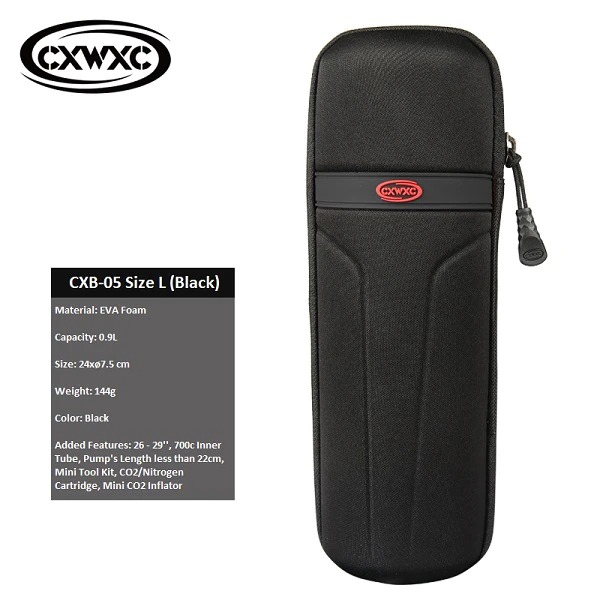 ขวดใส่เครื่องมือพกพาติดรถจักรยาน CXWXC SIZE L EVA foam