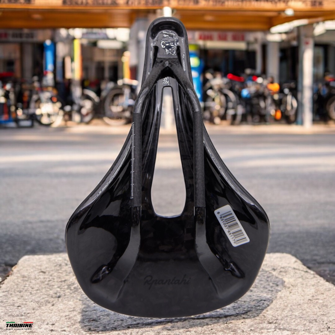 RPanatani SL8 อานจักรยาน 3D Printed Short‑Nose 143 มม. รางคาร์บอน พื้นคาร์บอน 167กรัม