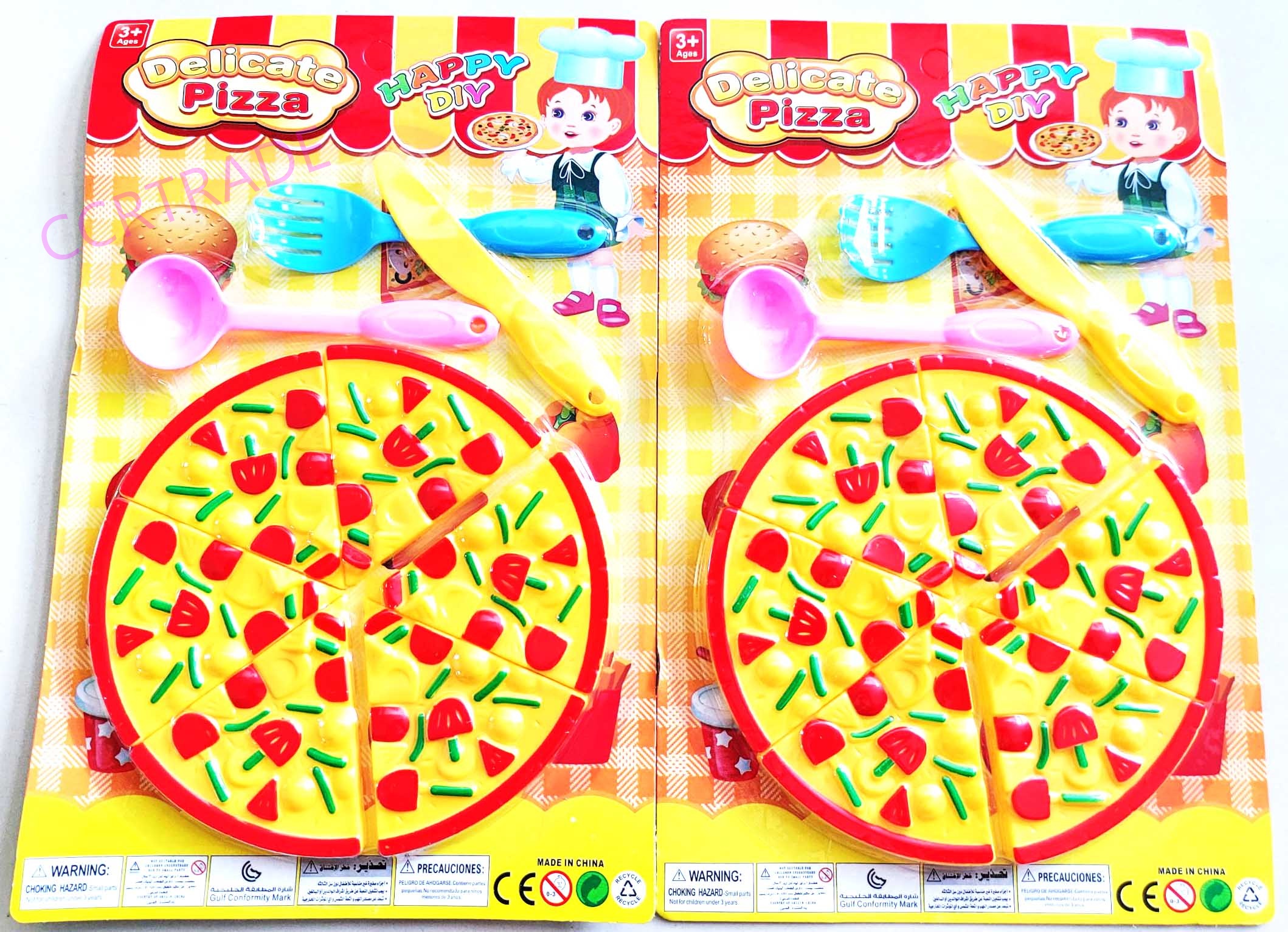 พิซซ่าผ่าได้+อุปกรณ์แผงแดง 29 ซม.(งานห้าง)